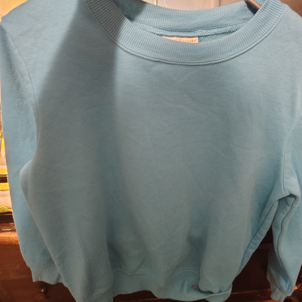 Bobbie Brooks Light Blue Crew Neck Sweater